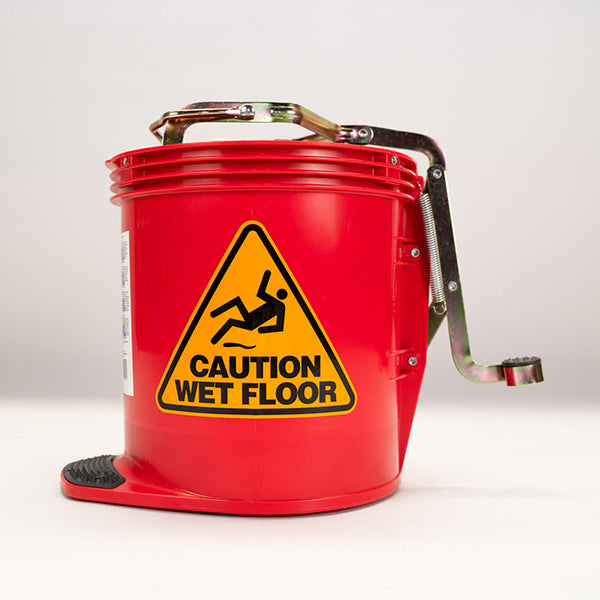 Contractor Wringer Bucket Red - 15 Litre